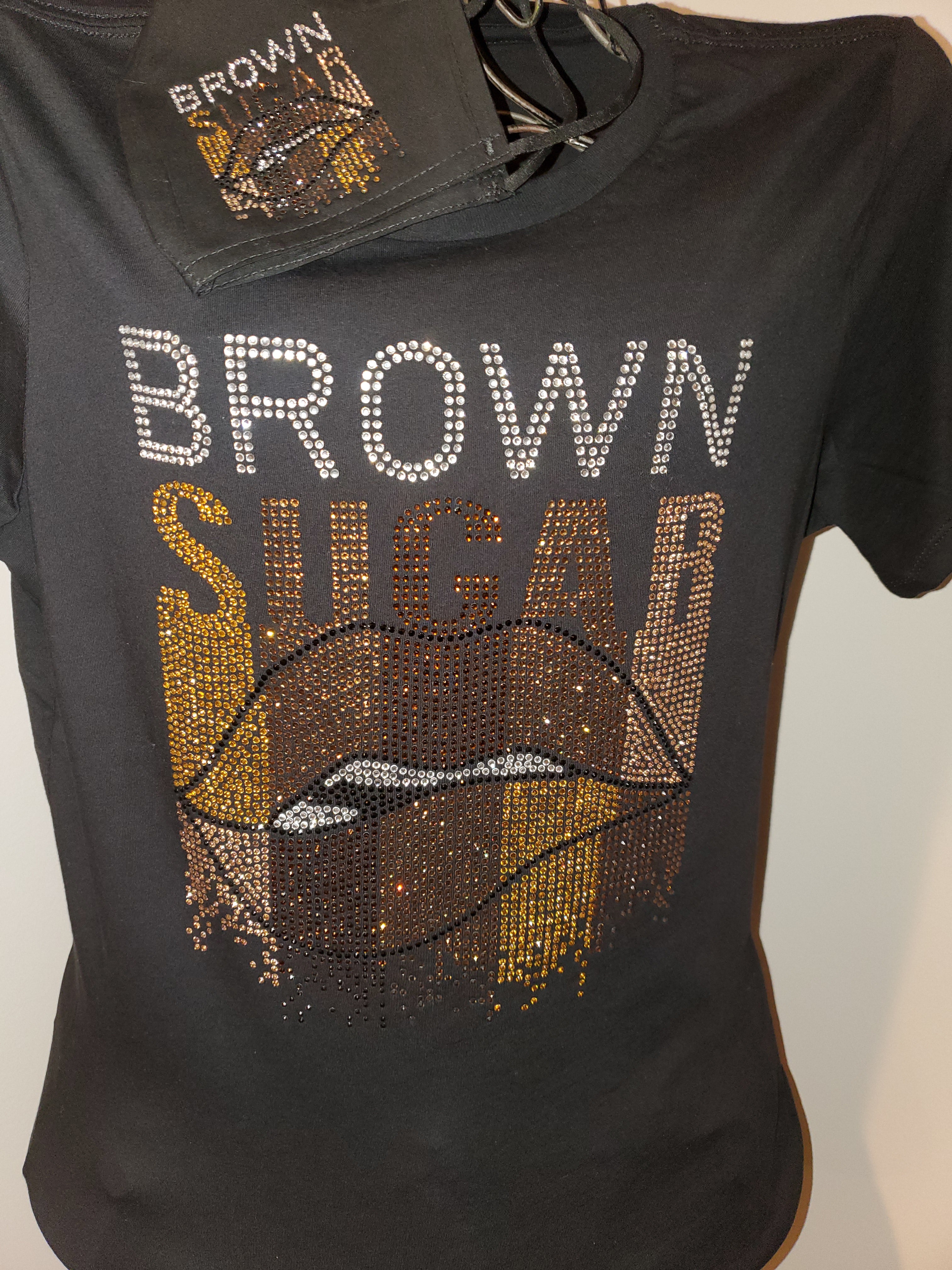 Brown Sugar T-shirt and Mask set