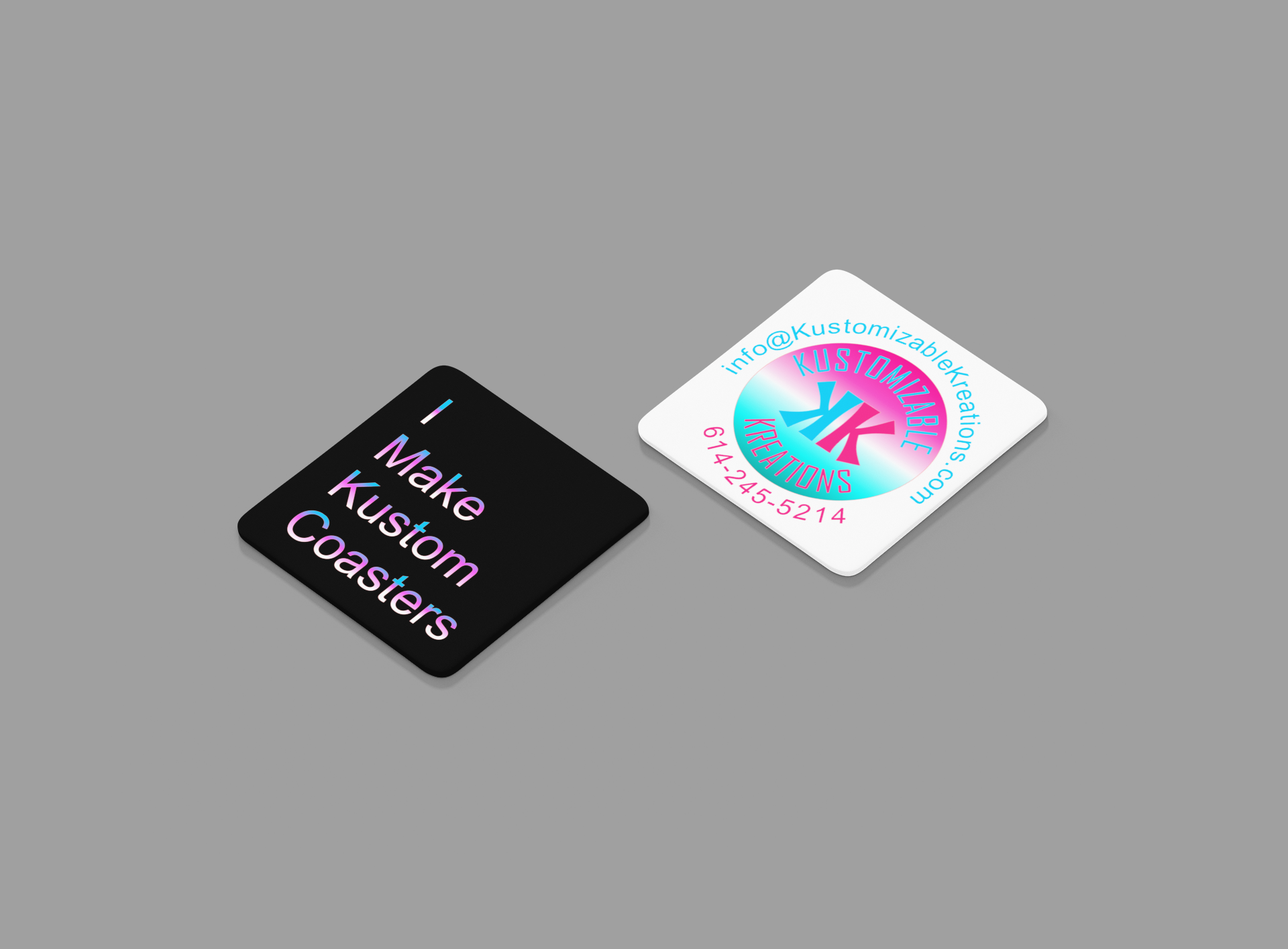 Business Logo/Picture Coaster