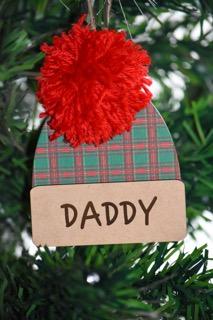 Custom Hat Ornament