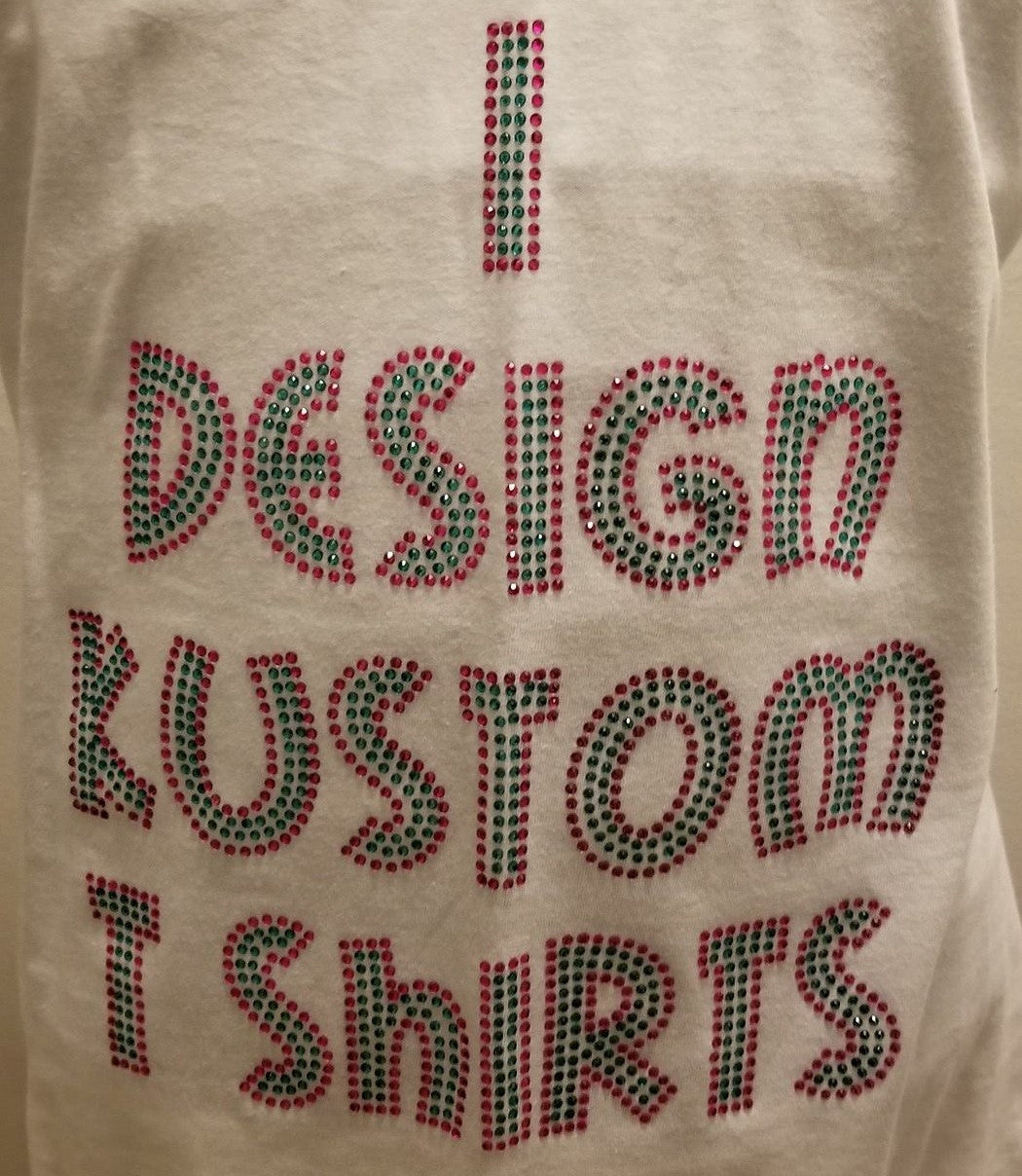 Custom Rhinestone T-shirt