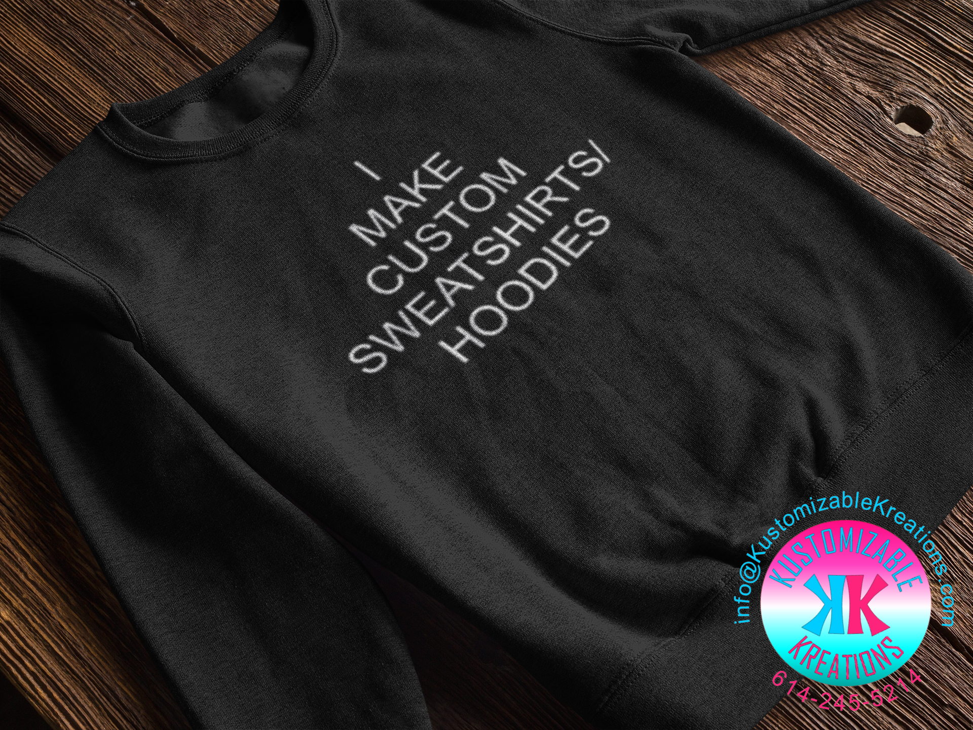Custom Sweatshirt/Hoodie