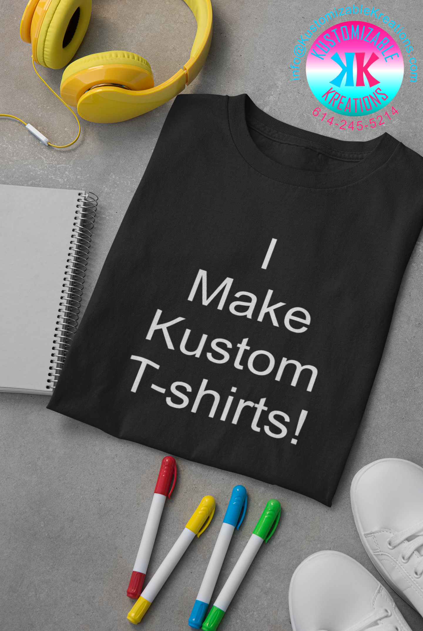 Custom Vinyl Short Sleeve T-shirt