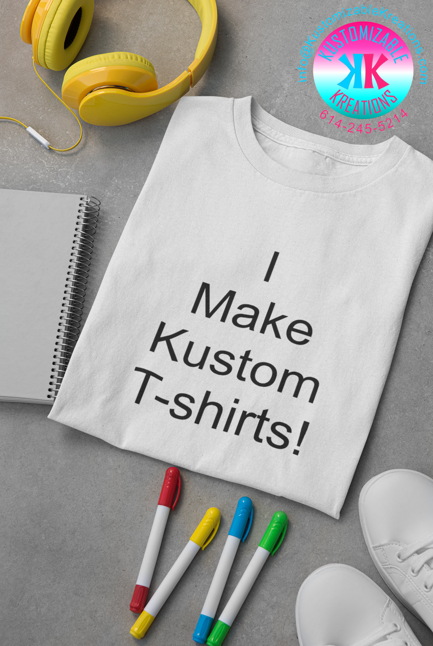 Custom Vinyl Short Sleeve T-shirt
