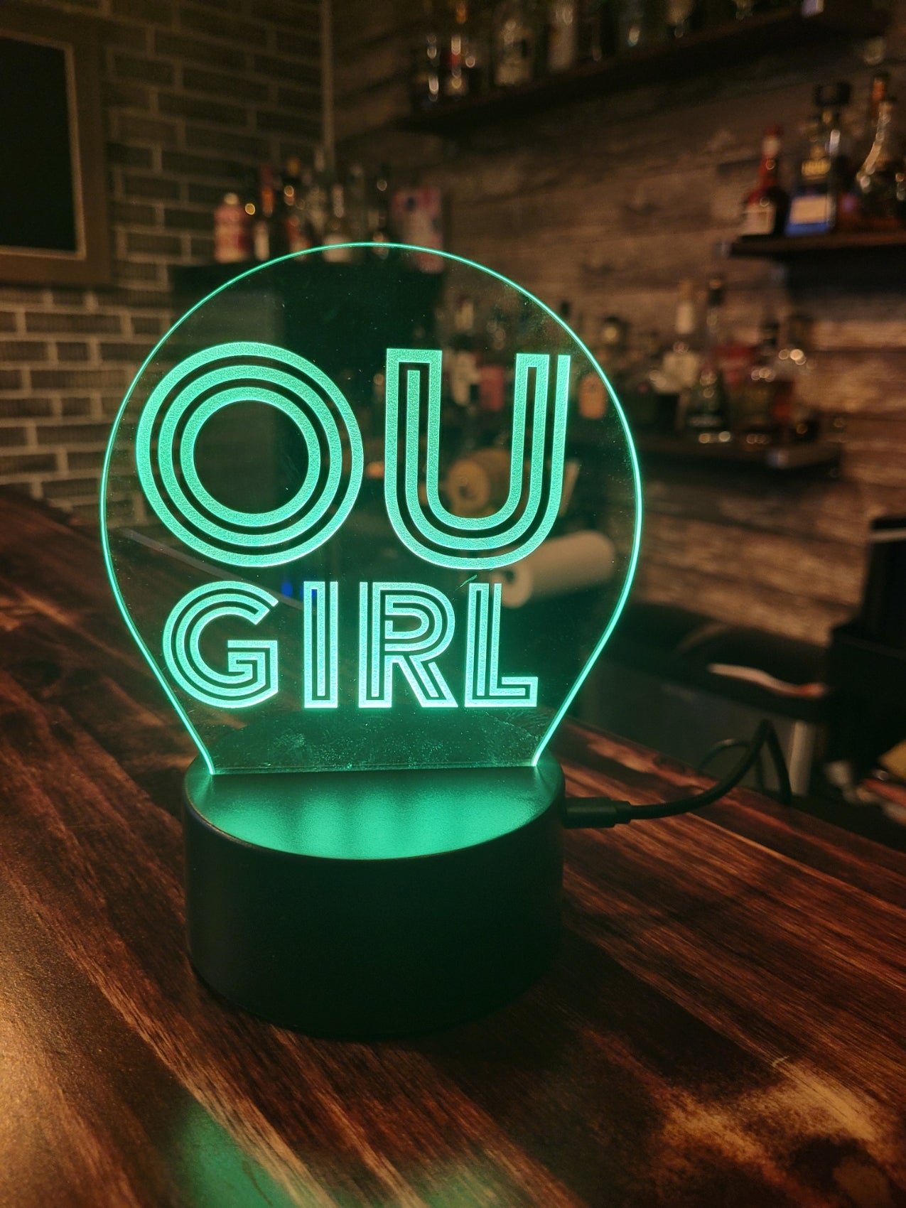 Custom Light-Up Acrylic Sign