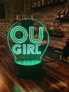 Custom Light-Up Acrylic Sign