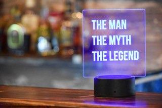 Custom Light-Up Acrylic Sign